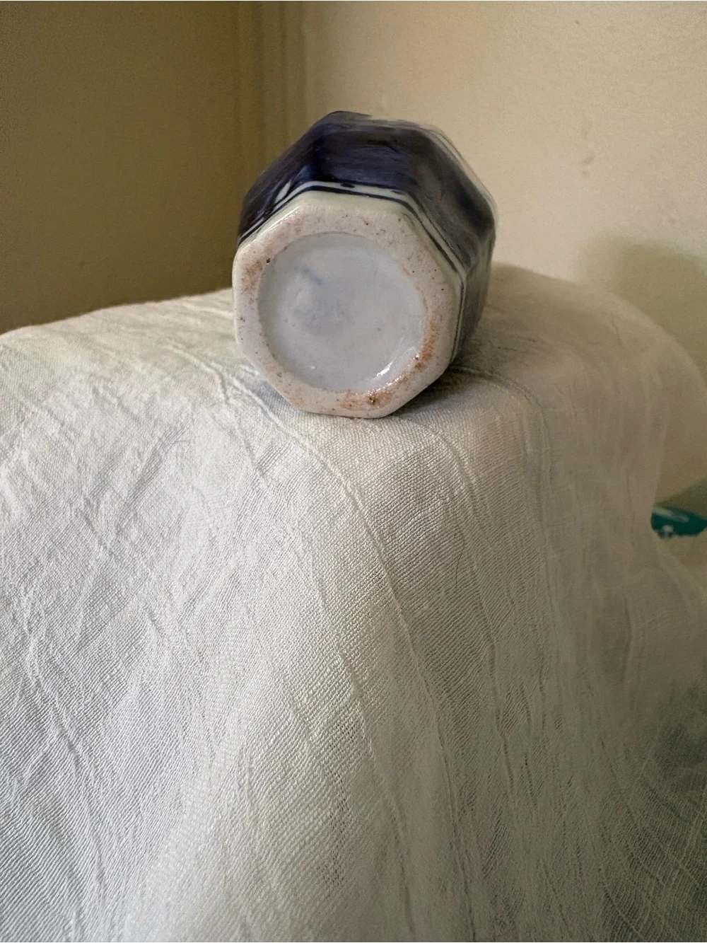 Blue & White Porcelain Mini Vase - Home Accents